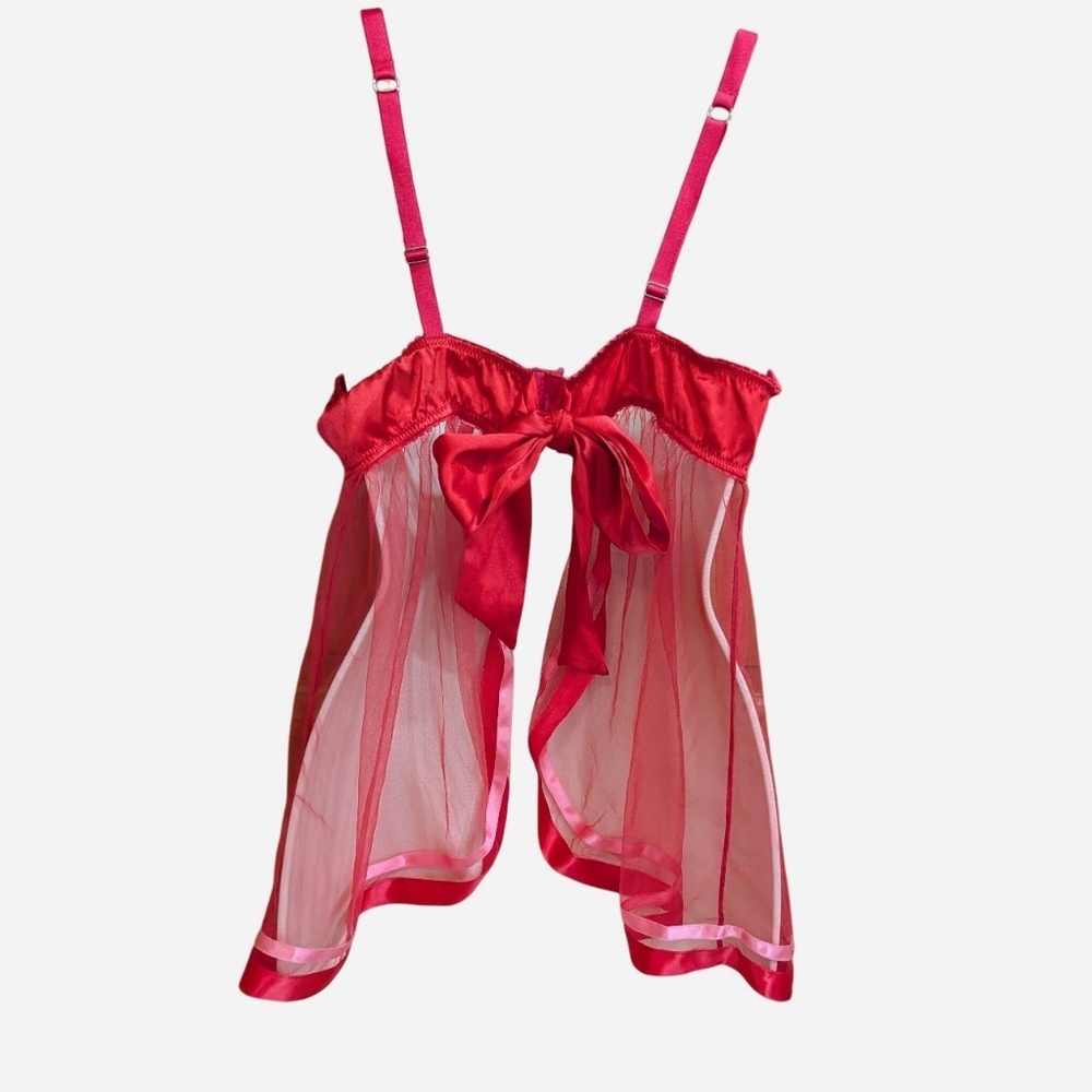 Victoria's Secret "Sexy Little Things" Christmas Babydoll with Jingle Bells - Picture 10 of 10